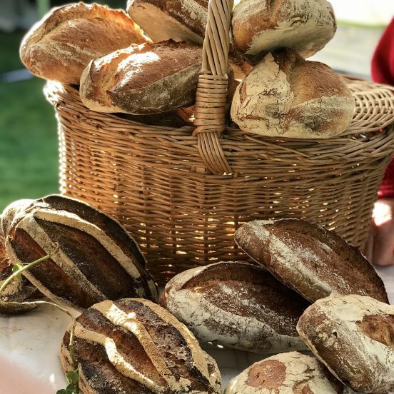 pains de la boulangerie artisanale deux gars dans l'pétrin